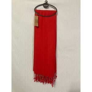 Pier 1 Imports Red Rayon Pashmina NWT